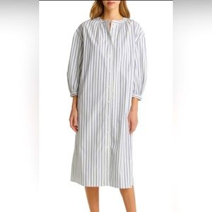 Stripe Cotton Midi dress $89